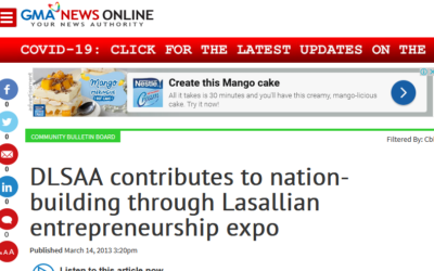 DLSAA contributes to nation-building through Lasallian entrepreneurship expo