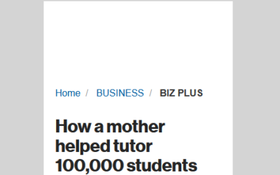 How a mother helped tutor 100,000 students